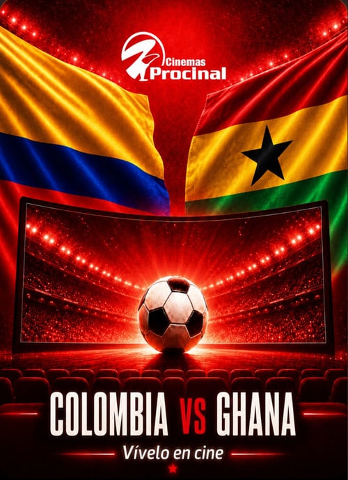 Póster de COLOMBIA VS GHANA — En cartelera hoy en Buga 2026-07-02