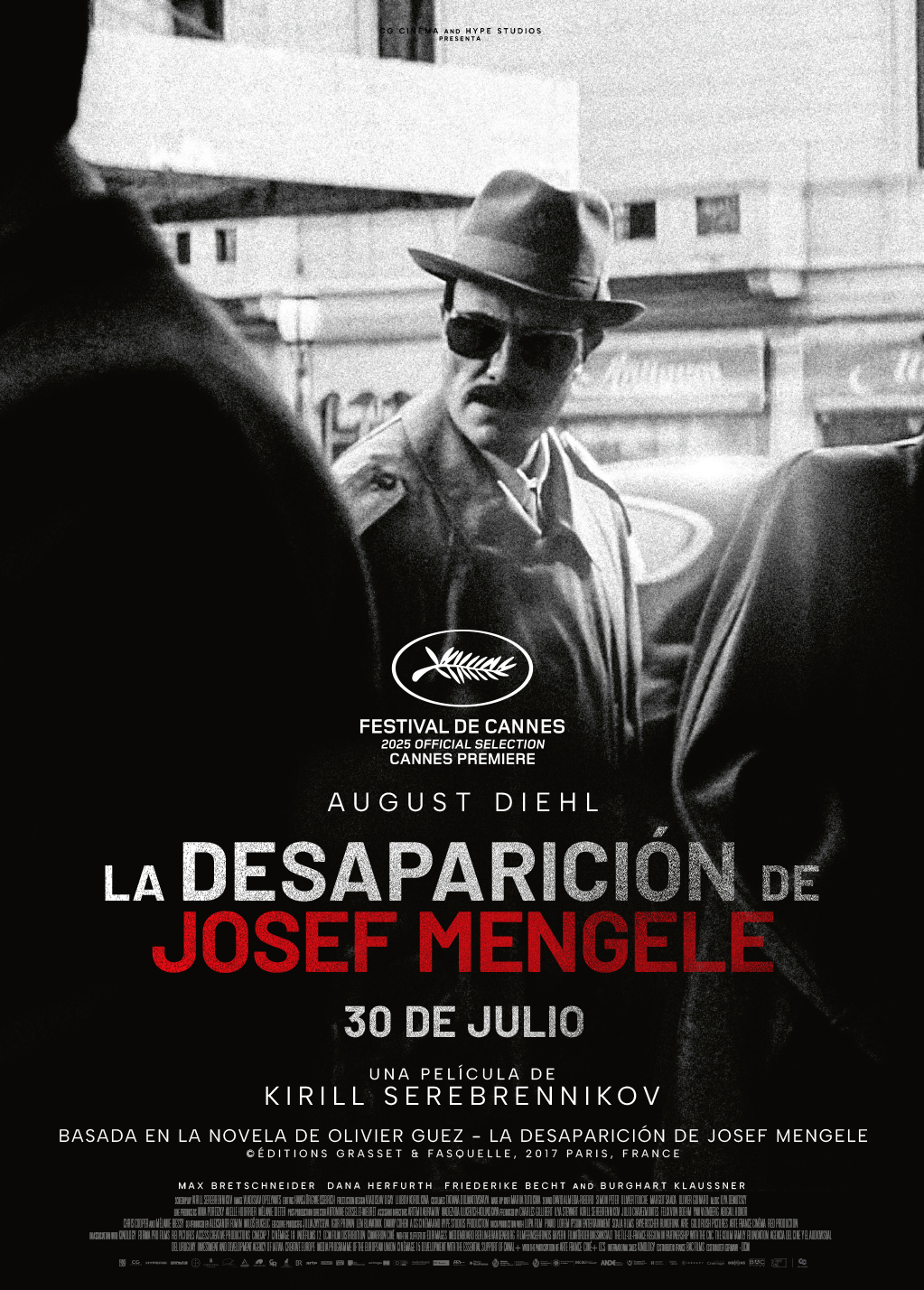 Das Verschwinden des Josef Mengele Poster — Now playing in Colombia 2026-07-29