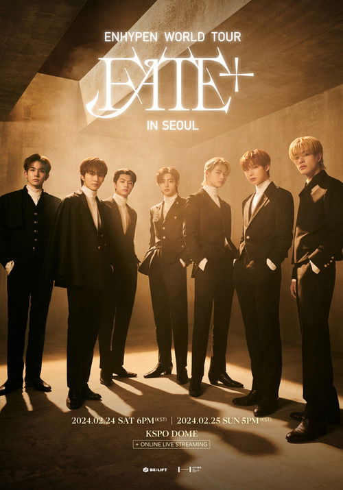 Enhypen World Tour 'Fate+' In Seoul Poster — Now playing in Bucaramanga 2026-03-05