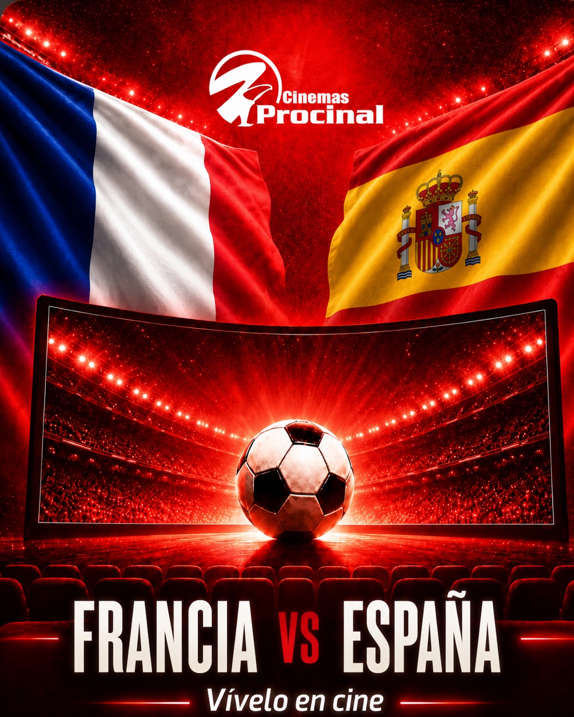 FRANCIA vs ESPAÑA Poster — Now Playing in Colombia 2026-07-13