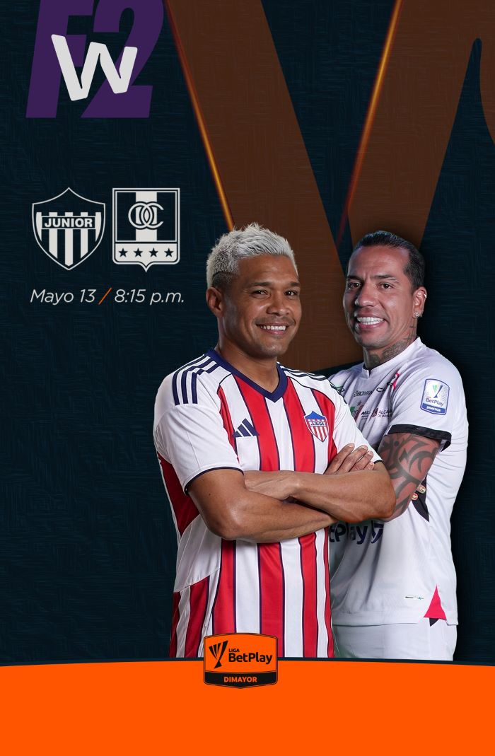 Póster de JUNIOR VS ONCE CALDAS — En cartelera hoy en Barranquilla 2026-05-12