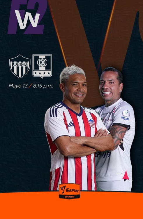 JUNIOR VS ONCE CALDAS Poster — Now playing in Barranquilla 2026-05-12