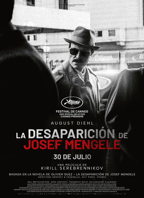 Póster de LA DESAPARICIÓN DE JOSEF MENGELE — En cartelera hoy en Bogotá 2026-07-29