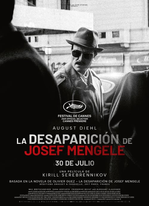 Póster de LA DESAPARICIÓN DE JOSEF MENGELE — En cartelera hoy en Bogotá 2026-07-29