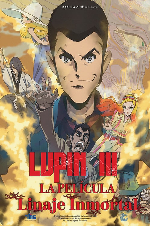 Póster de Lupin the IIIrd the Movie: The Immortal Bloodline — En cartelera hoy en Colombia 2026-08-19