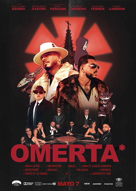 Póster de Omerta — En cartelera hoy en Medellín 2026-06-03