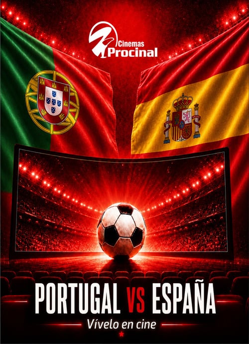 Póster de PORTUGAL VS ESPAÑA — En cartelera hoy en Medellín 2026-07-05