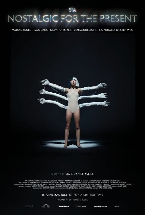 Póster de Sia: Nostalgic For The Present — En cartelera hoy en Cali 2026-07-22