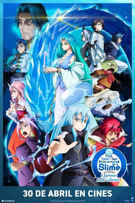 SLIME LA PELÍCULA: LÁGRIMAS DEL MAR CELESTE Poster — Now playing in Tocumen 2026-04-30