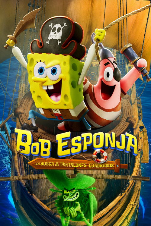 Póster de Bob Esponja: En busca de los pantalones cuadrados — En cartelera hoy en Colombia 2026-04-28
