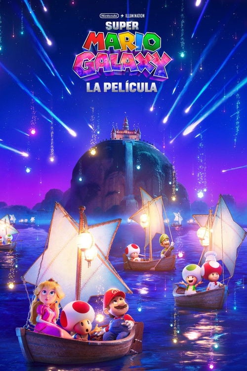 Póster de Super Mario Galaxy: La película — En cartelera hoy en Madrid 2026-03-31