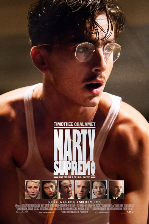 Marty Supremo Poster — Now playing in Cali 2026-02-26