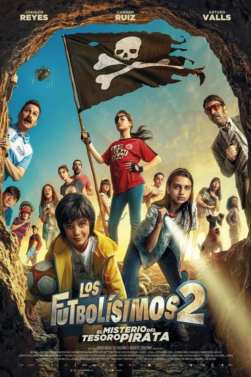 Póster Los futbolísimos 2 y el misterio del tesoro pirata — En cartelera hoy en Colombia 2026-07-22