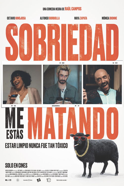 Póster de Sobriedad, Me Estás Matando — En cartelera hoy en Colombia 2026-03-18