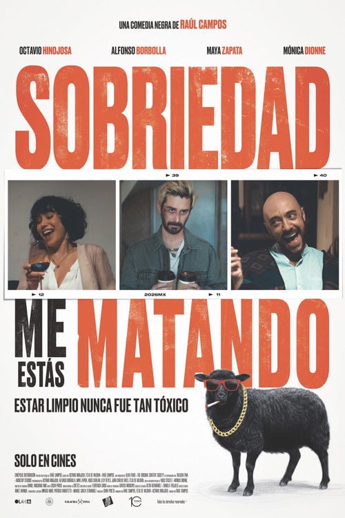 Póster de Sobriedad, Me Estás Matando — En cartelera hoy en Colombia 2026-03-18