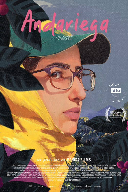 Póster de Andariega — En cartelera hoy en Bogotá 2026-05-21