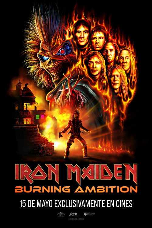 Póster de Iron Maiden: Burning Ambition — En cartelera hoy en Cali 2026-05-06