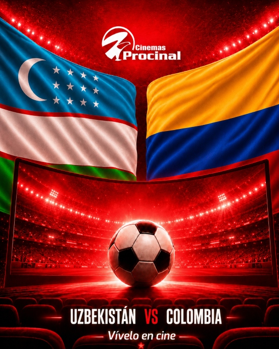 Póster de UZBEKISTÁN vs. COLOMBIA — En cartelera hoy en Bogotá 2026-06-16